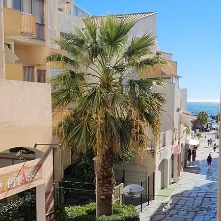 Studio Climatise Avec Vue Laterale Mer A 100M Plage Du Mole Apartment *
